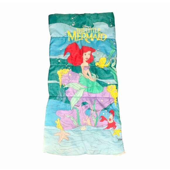 The Little Mermaid Vintage Sleeping Bag Disney